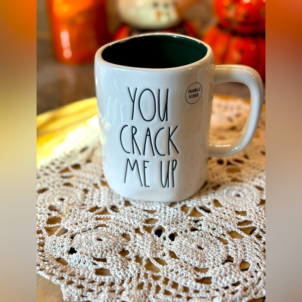Rae Dunn “YOU CRACK ME UP” Mug